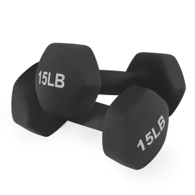 2 Pieces Grip Workout Dumbbel-15LB Each