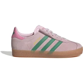 adidas Originals Clear Pink/Court Green/Bliss Pink Gazelle Cf El C Sneakers