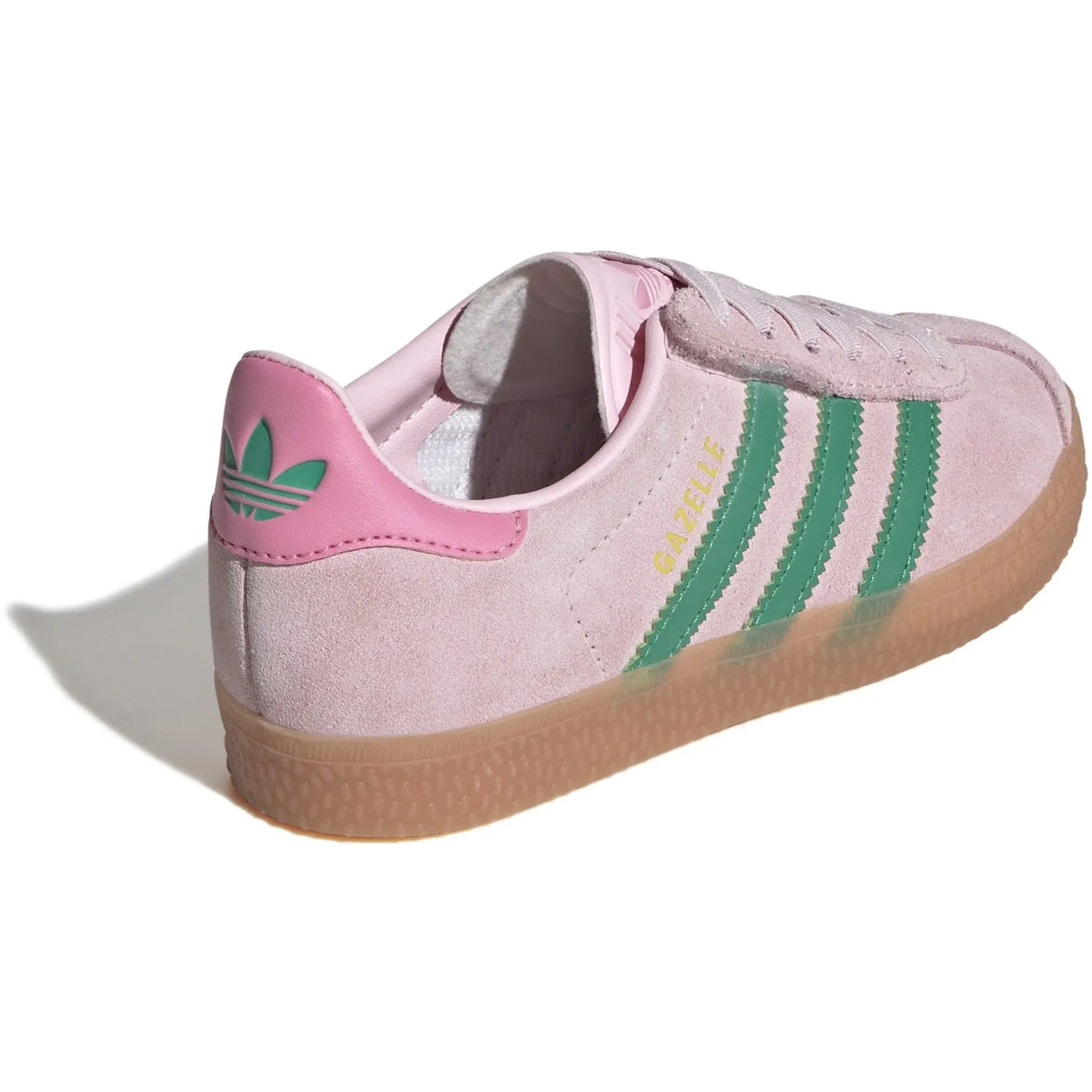 adidas Originals Clear Pink/Court Green/Bliss Pink Gazelle Cf El C Sneakers