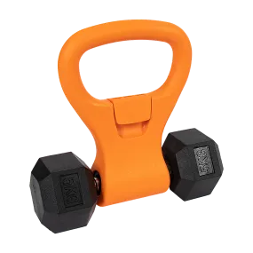 Adjustable Portable Kettlebell Weight Grip for Dumbbells