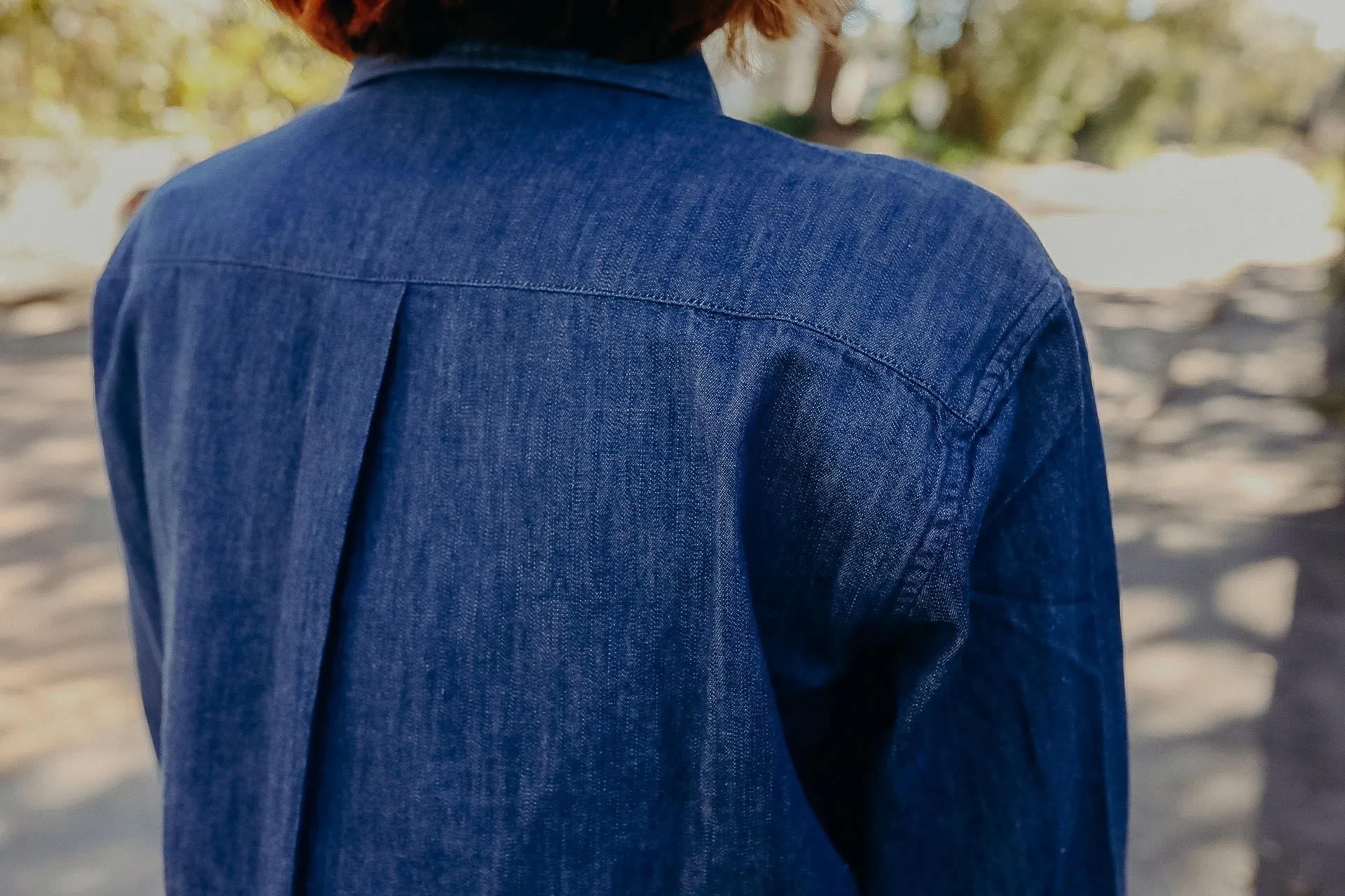 ANM Church Shirt- Indigo Stonewash (Sample Sale)