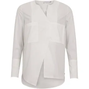 Assymetrical white shirt