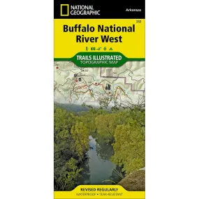 Buffalo National River West Map