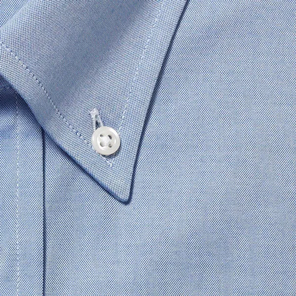 Button Down Pinpoint Blue