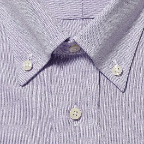 Button Down Pinpoint Lavender