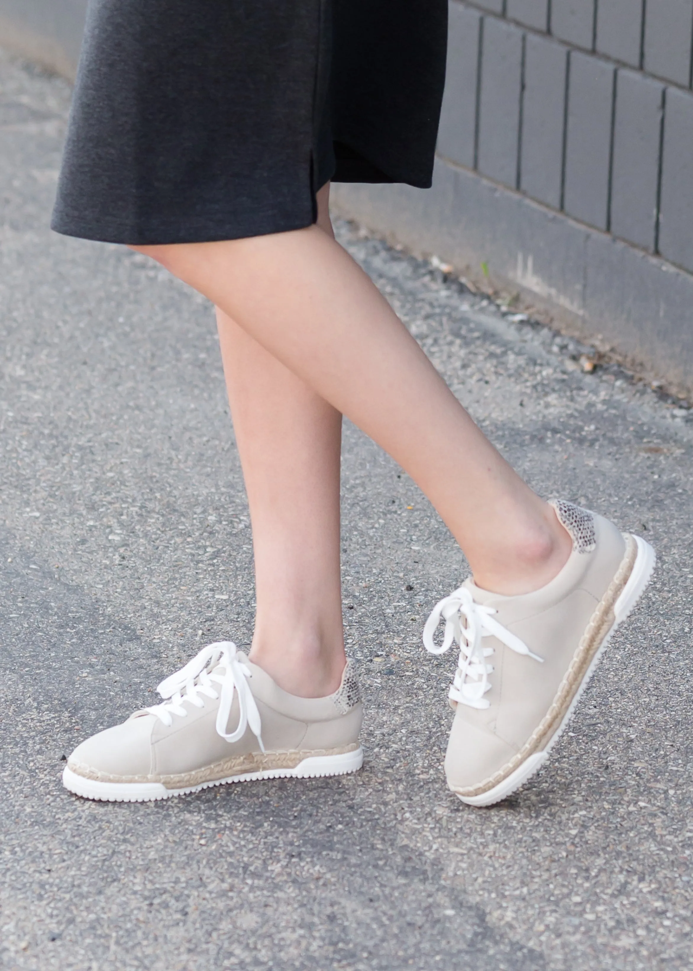 Casual Lace Up Detail Sneakers - FINAL SALE