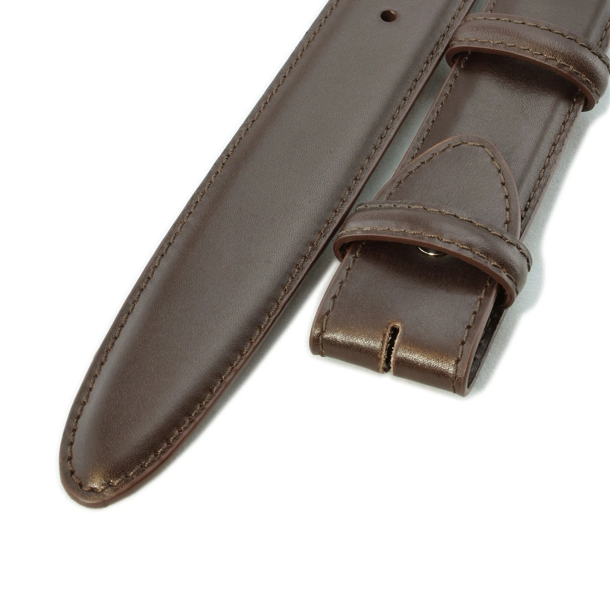 Classic Bogart Box Calf Belt Strap