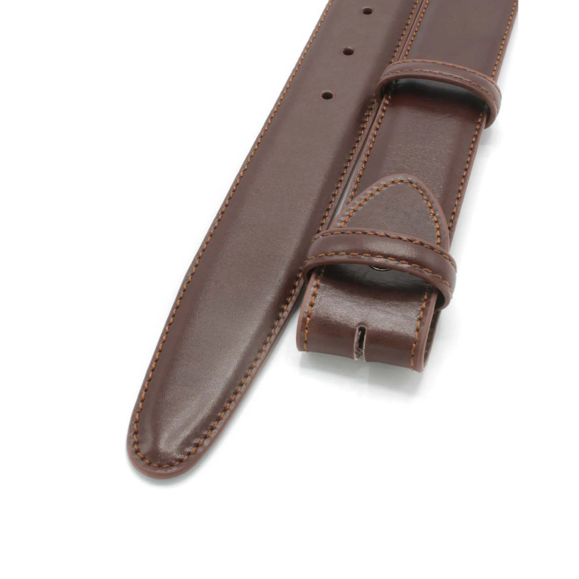 Classic Bogart Box Calf Belt Strap