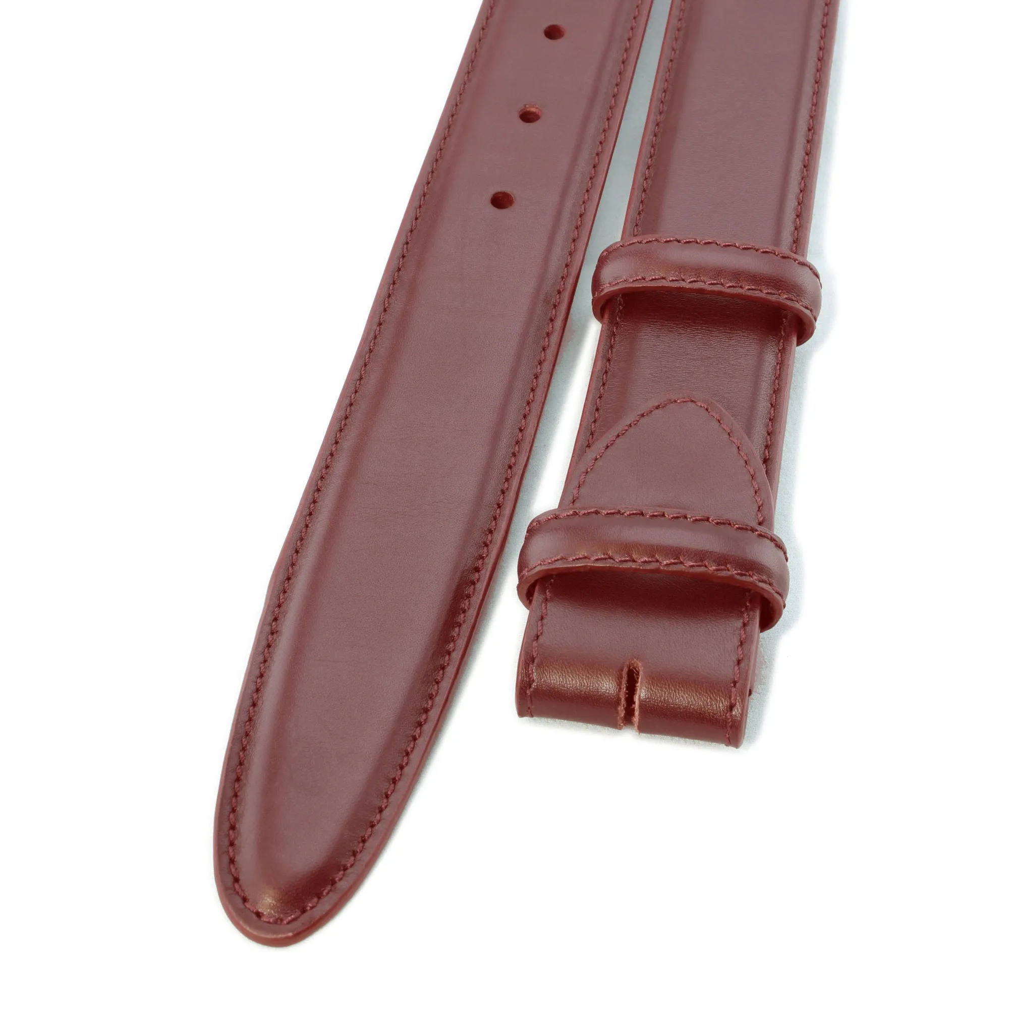 Classic Bogart Box Calf Belt Strap