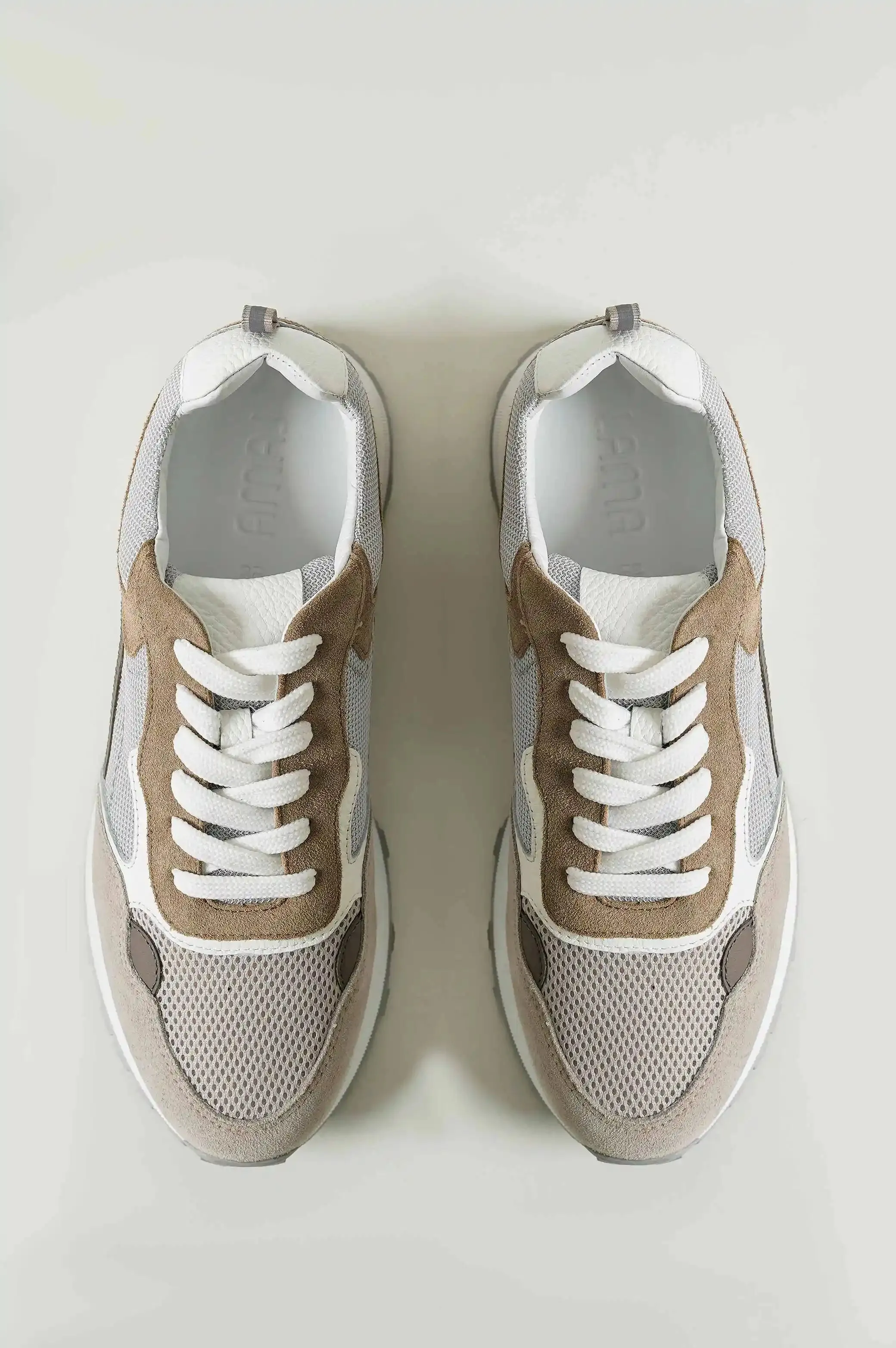 COLORBLOCK LEATHER SNEAKERS