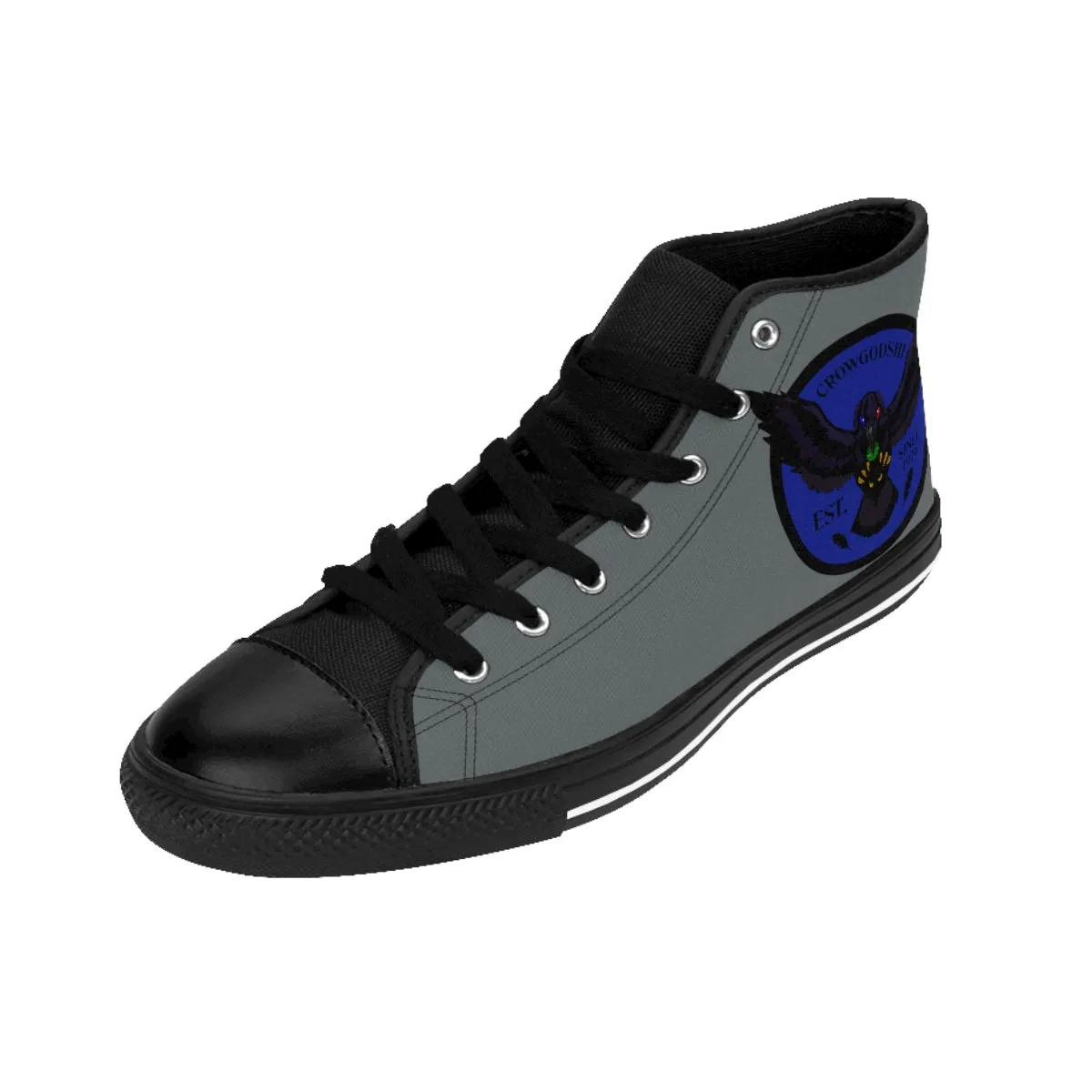 Crowgodshi 2nd Gen. High-Tops, DUKE BLUE LOGO