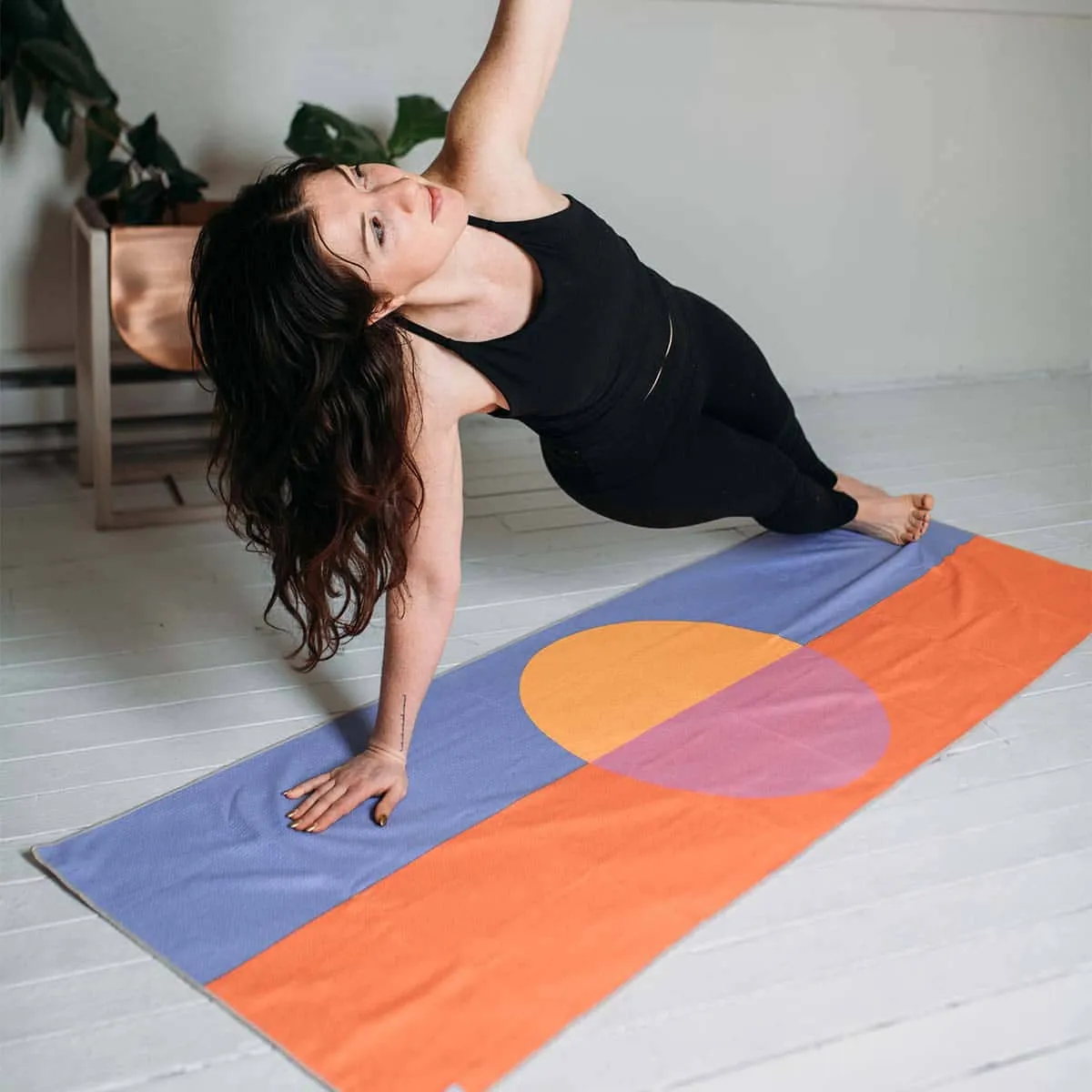 Divided Sky Yoga Towel