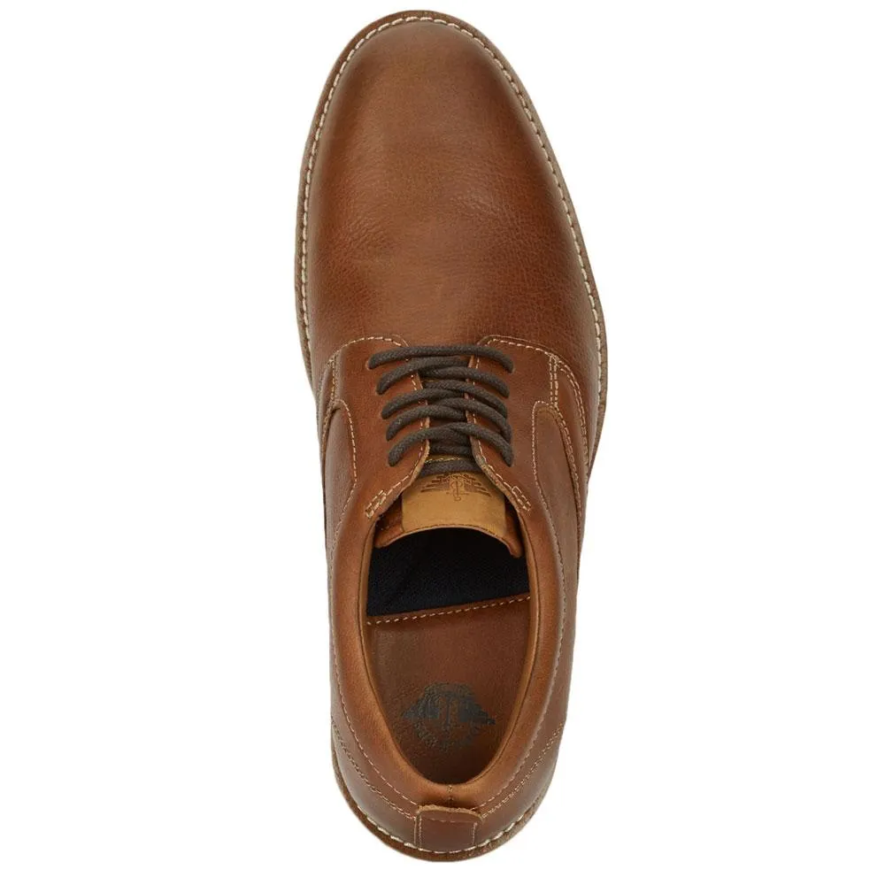 Dockers Nathan Dress/Casual Oxford Leather Shoe (Saddle Tan)