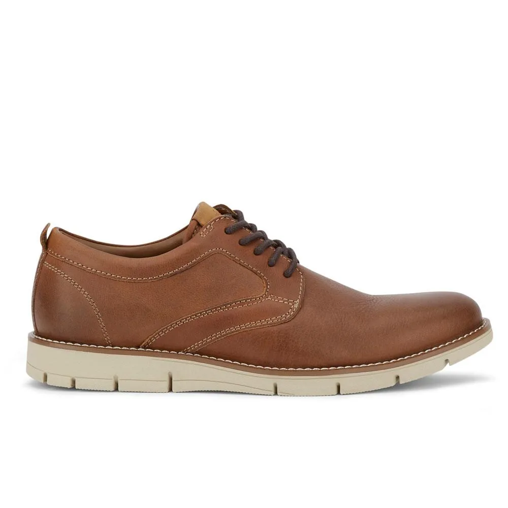 Dockers Nathan Dress/Casual Oxford Leather Shoe (Saddle Tan)