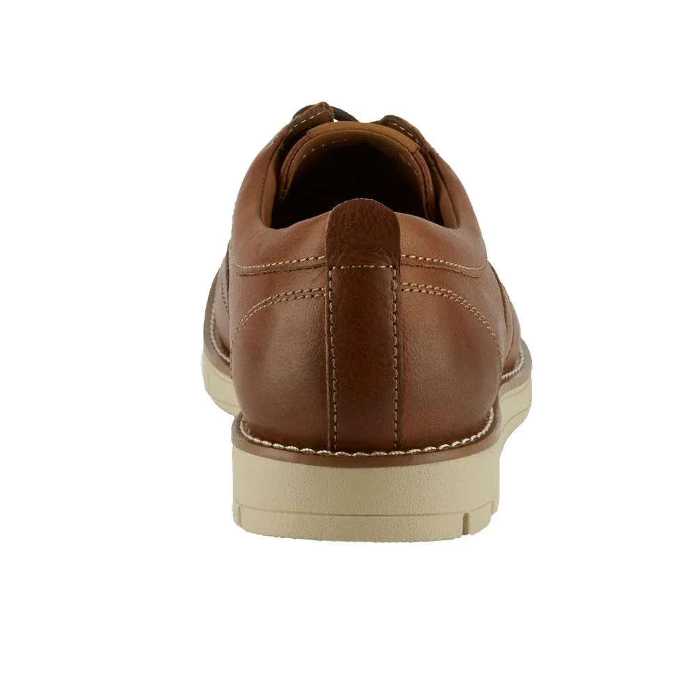 Dockers Nathan Dress/Casual Oxford Leather Shoe (Saddle Tan)