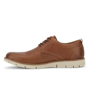 Dockers Nathan Dress/Casual Oxford Leather Shoe (Saddle Tan)