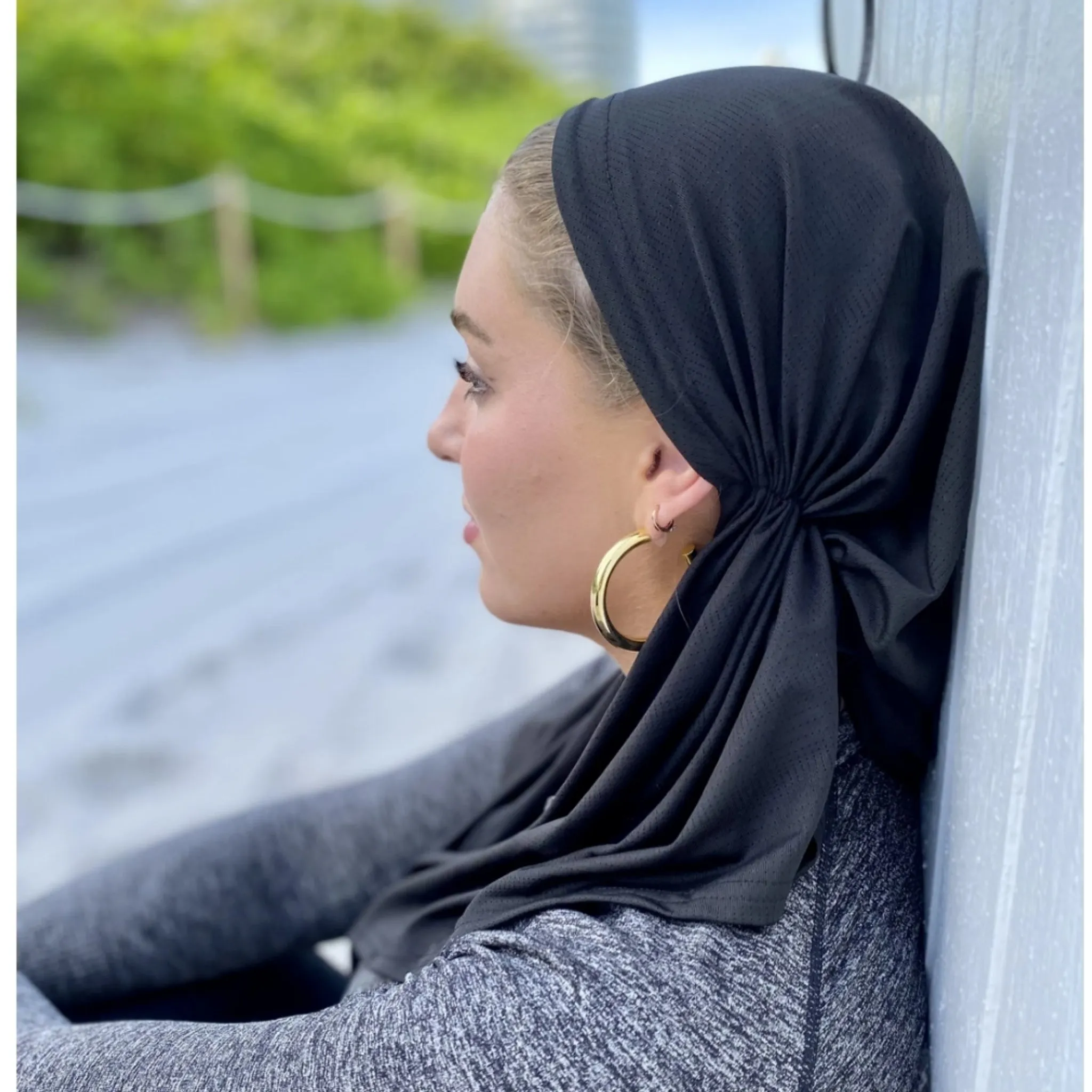 Dri Fit SB Headscarf: Black