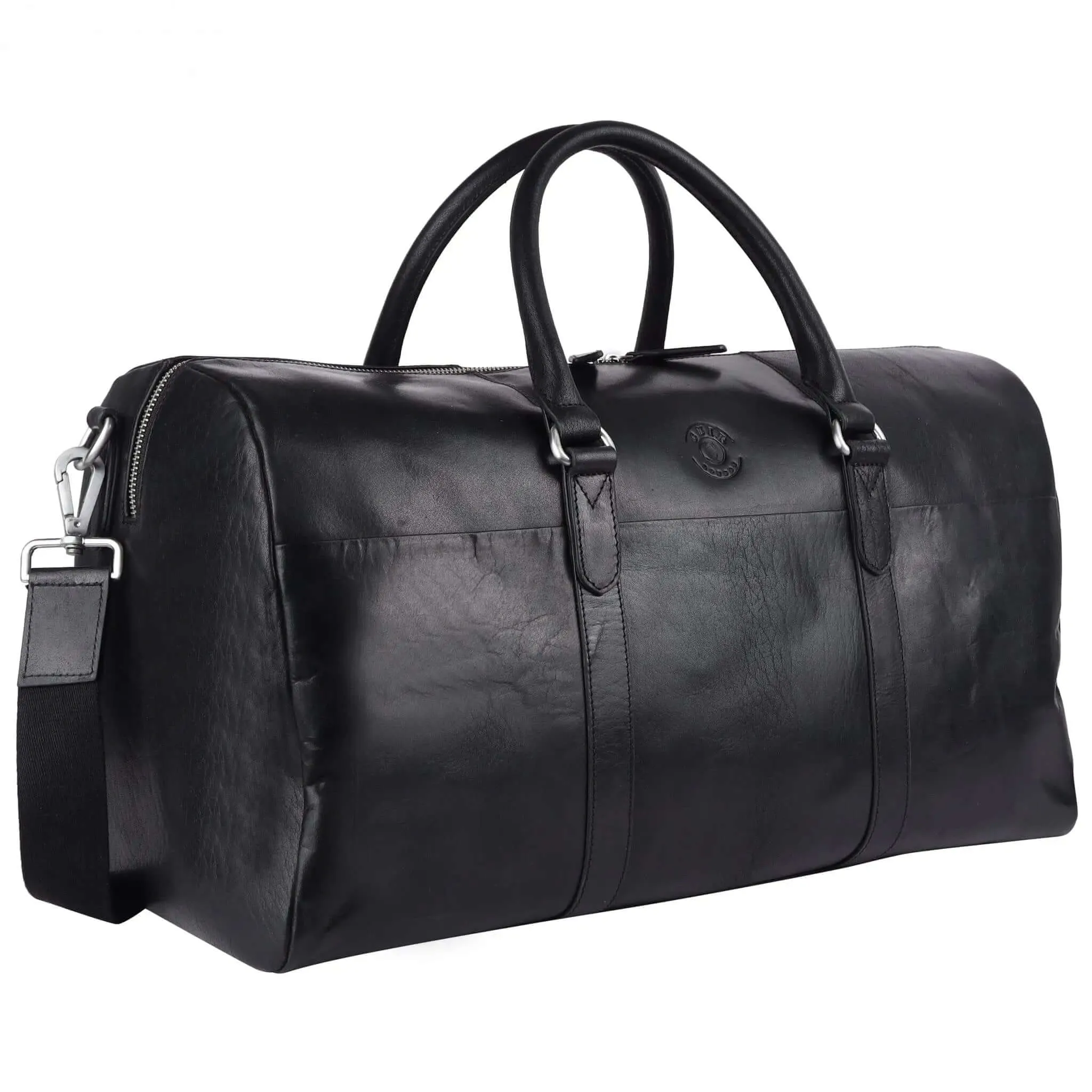 Durable Black Duffle Gym Bag | Spacious 27x50x26cm | Ideal for Workouts & Travel