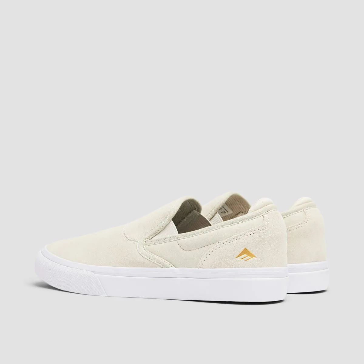 Emerica Wino G6 Slip-On X This Is Skateboarding Shoes - White