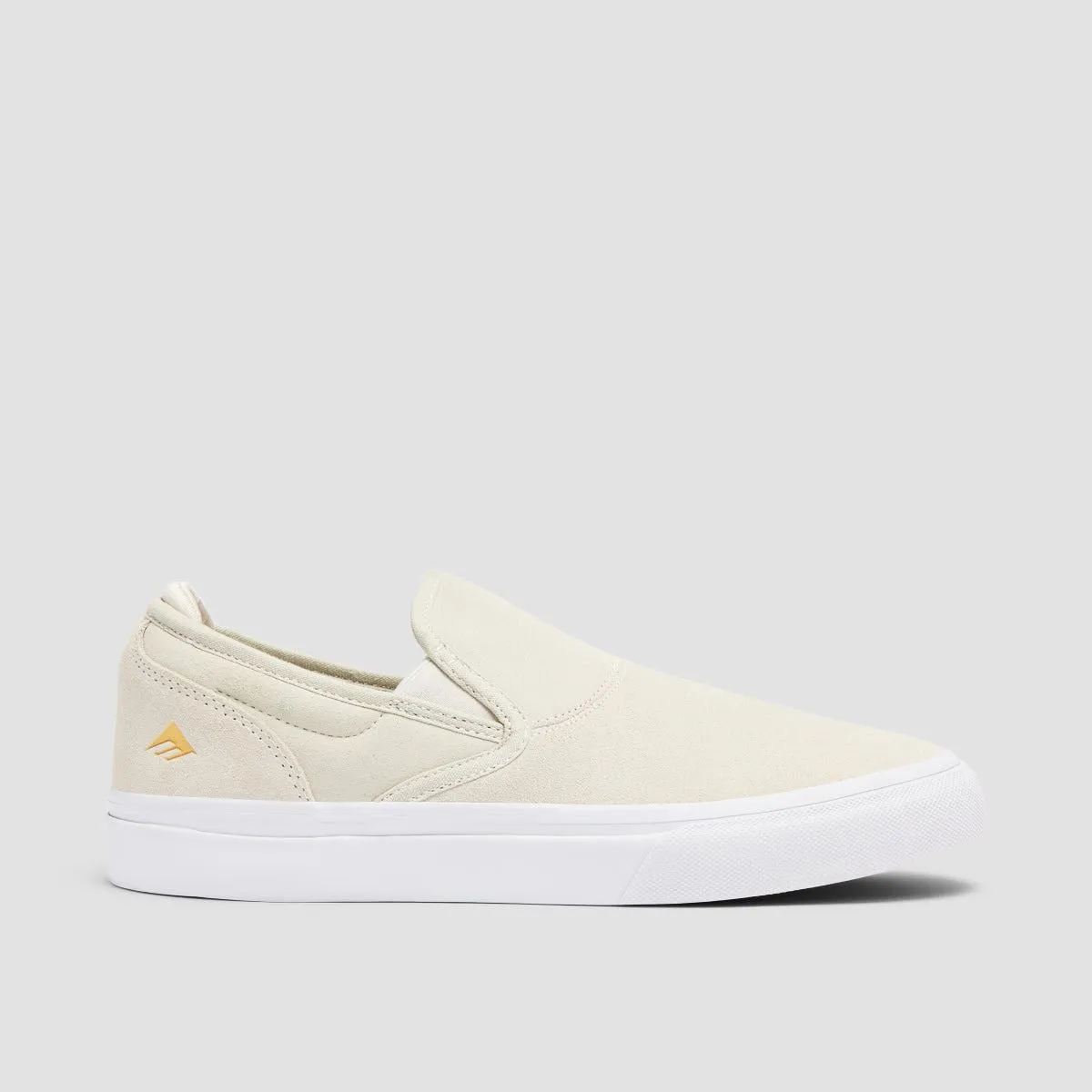 Emerica Wino G6 Slip-On X This Is Skateboarding Shoes - White