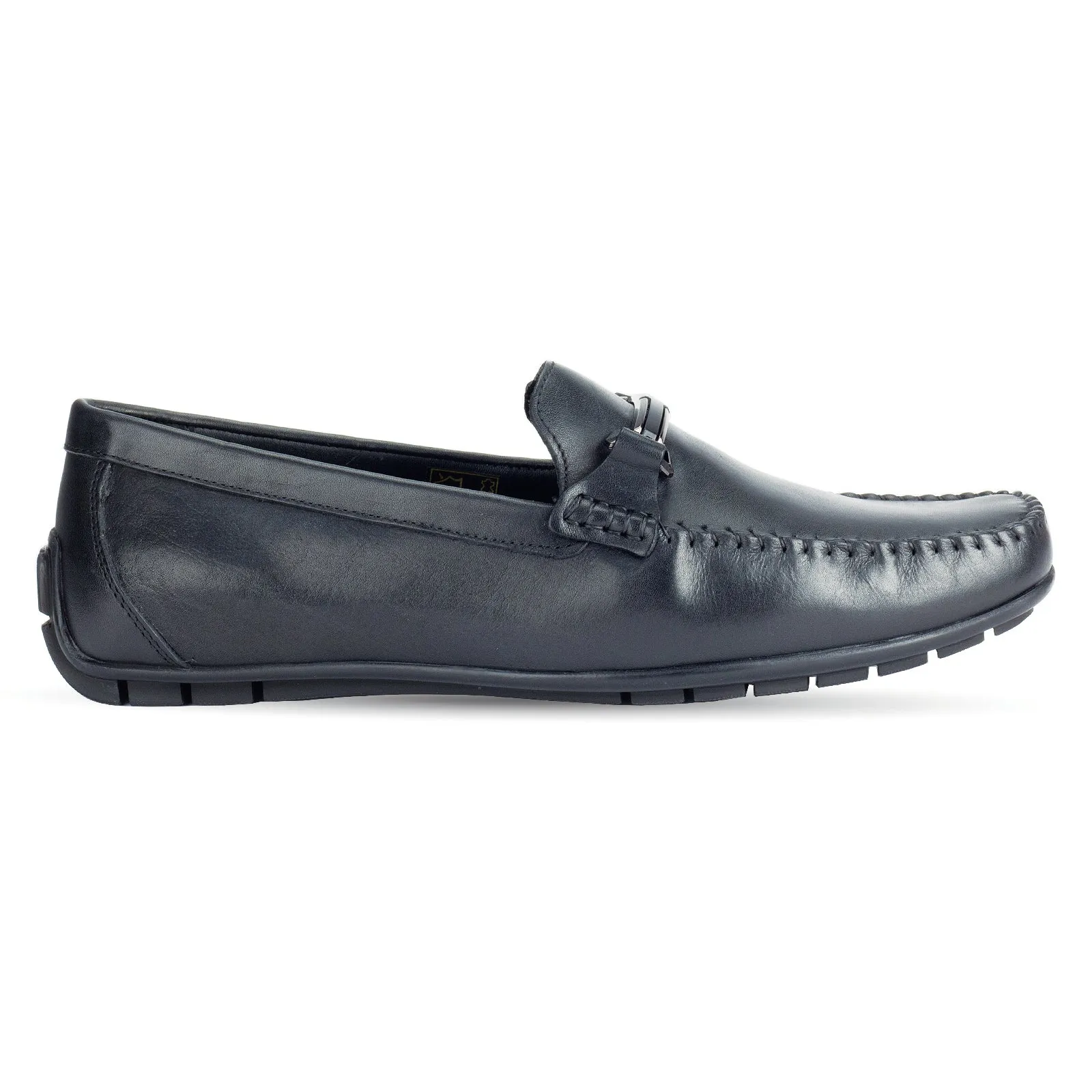 Ethan Mens Leather Horse-bit loafer