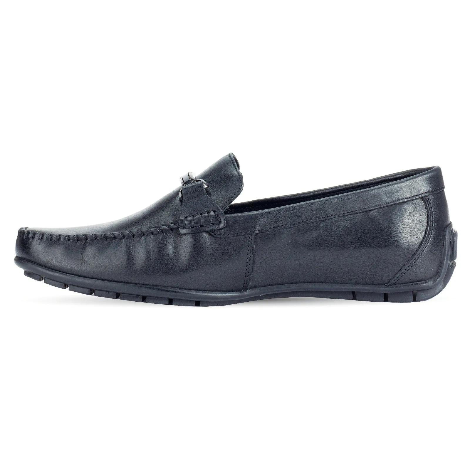 Ethan Mens Leather Horse-bit loafer