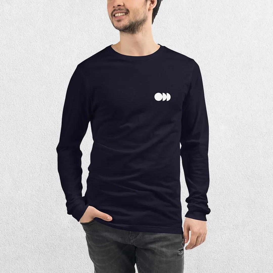 GPW No Excuses Printed Unisex Long Sleeve Tee – Versatile and Stylish