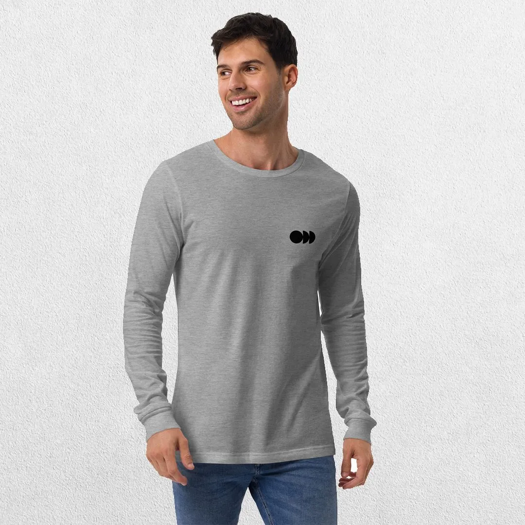 GPW No Excuses Printed Unisex Long Sleeve Tee – Versatile and Stylish