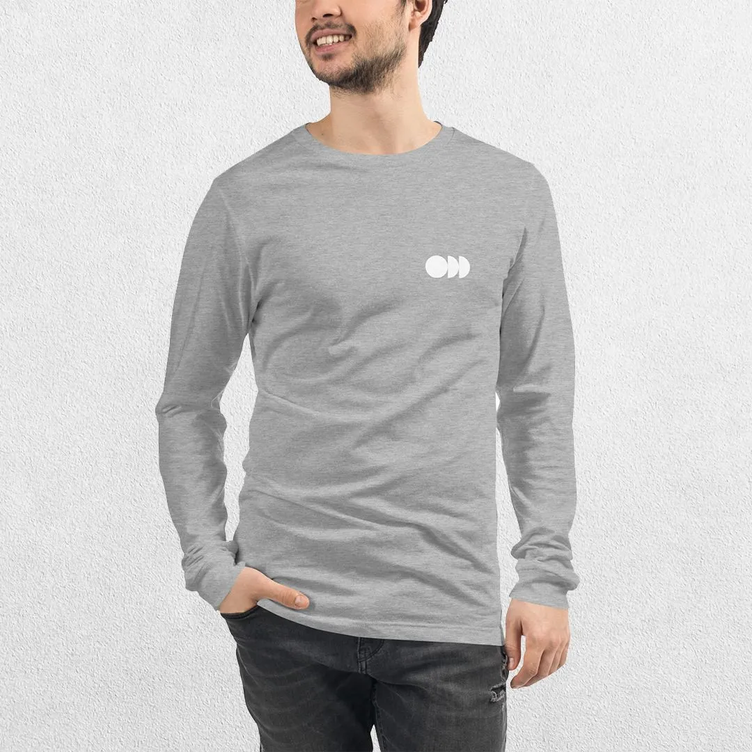 GPW No Excuses Printed Unisex Long Sleeve Tee – Versatile and Stylish