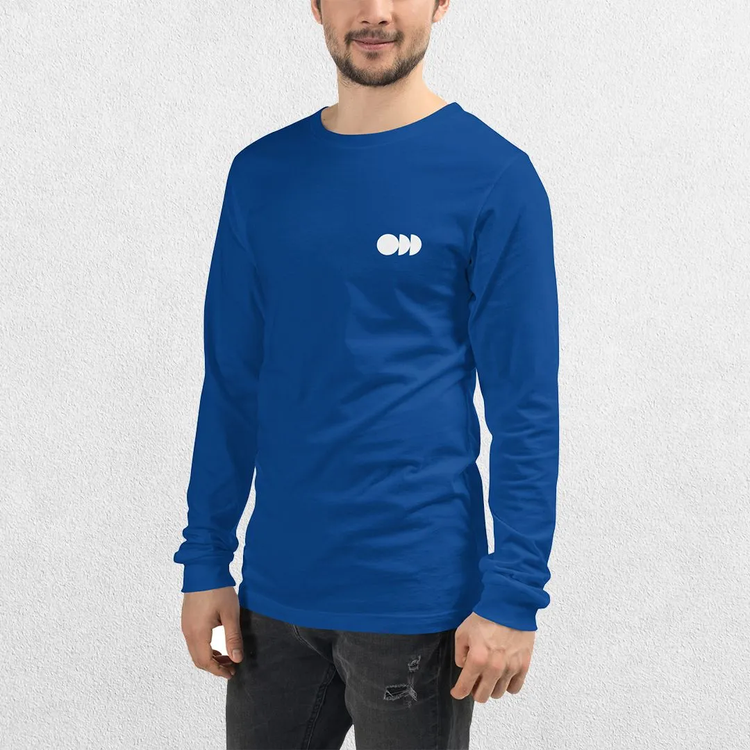 GPW No Excuses Printed Unisex Long Sleeve Tee – Versatile and Stylish