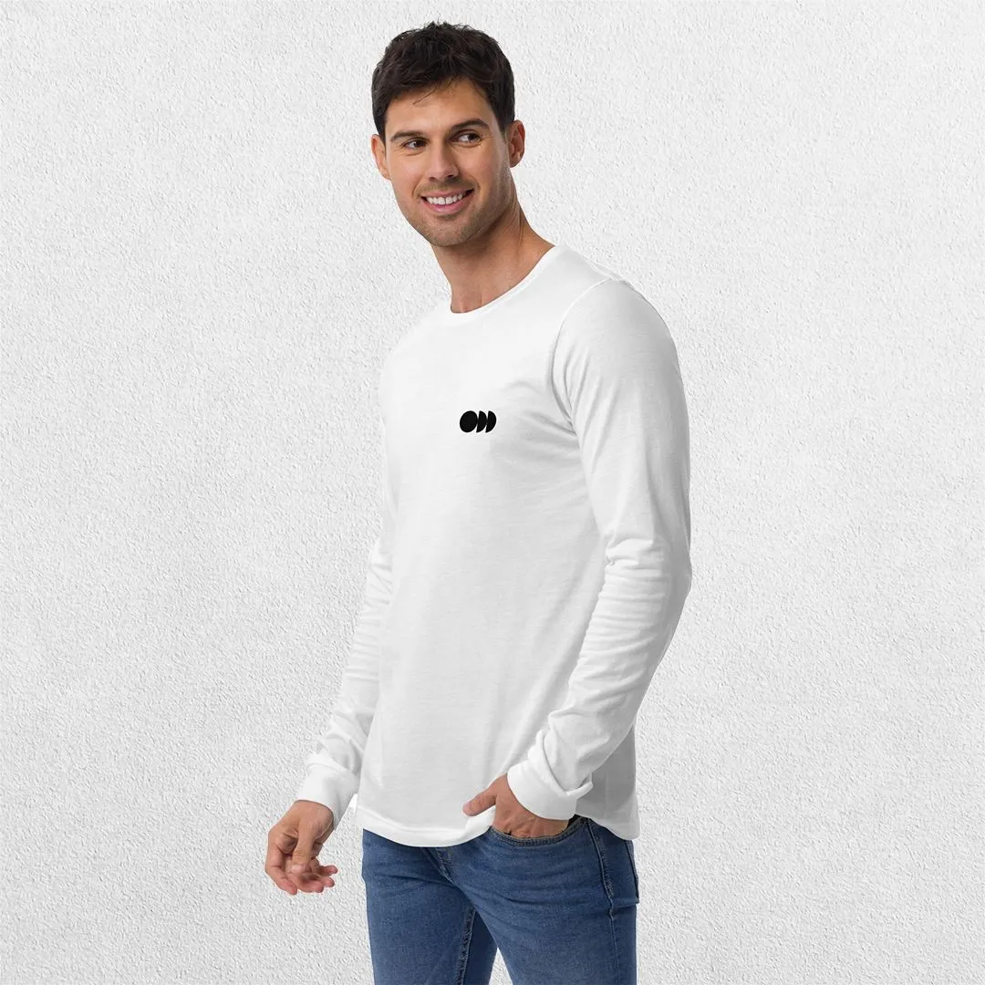 GPW No Excuses Printed Unisex Long Sleeve Tee – Versatile and Stylish