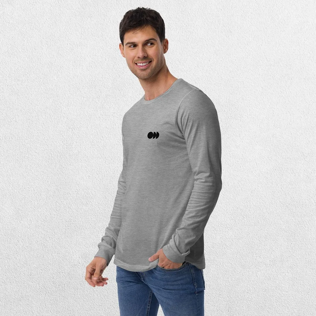 GPW No Excuses Printed Unisex Long Sleeve Tee – Versatile and Stylish