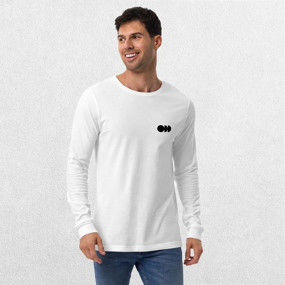 GPW No Excuses Printed Unisex Long Sleeve Tee – Versatile and Stylish