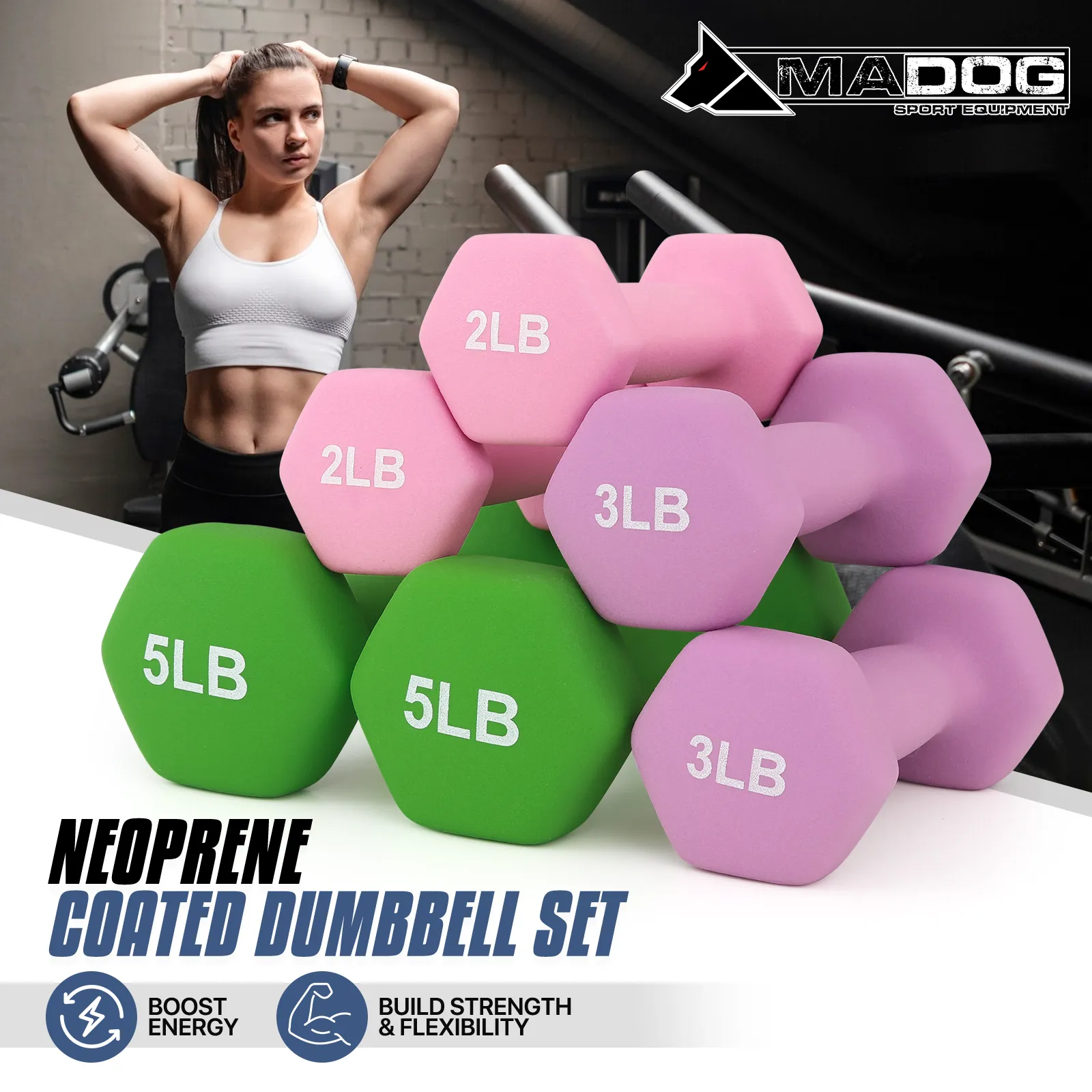 Grip Workout Dumbbel Set