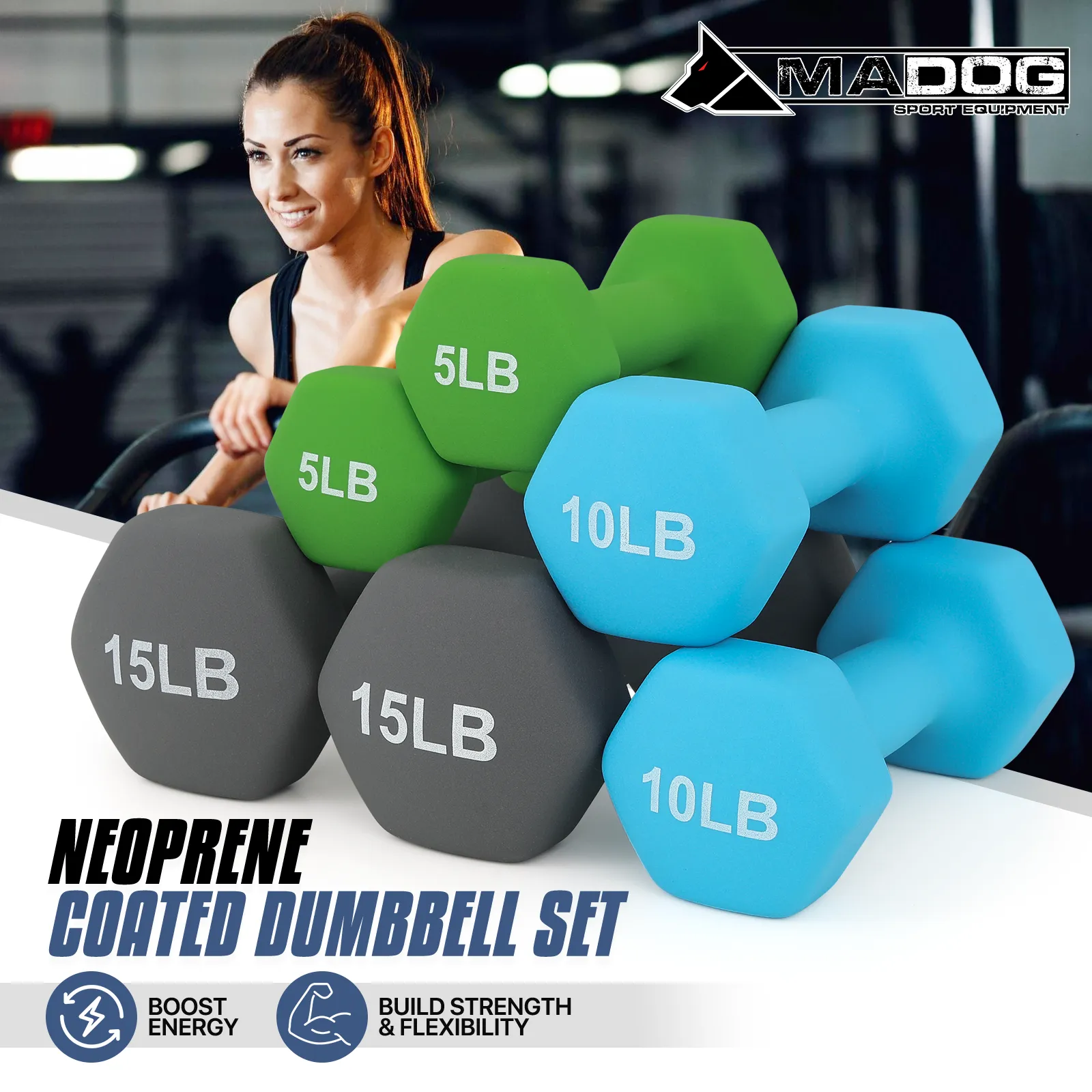 Grip Workout Dumbbel Set