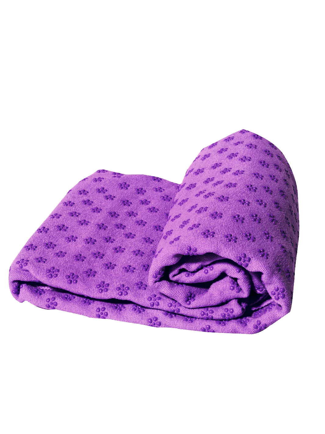 Grip Yoga Towel Purple