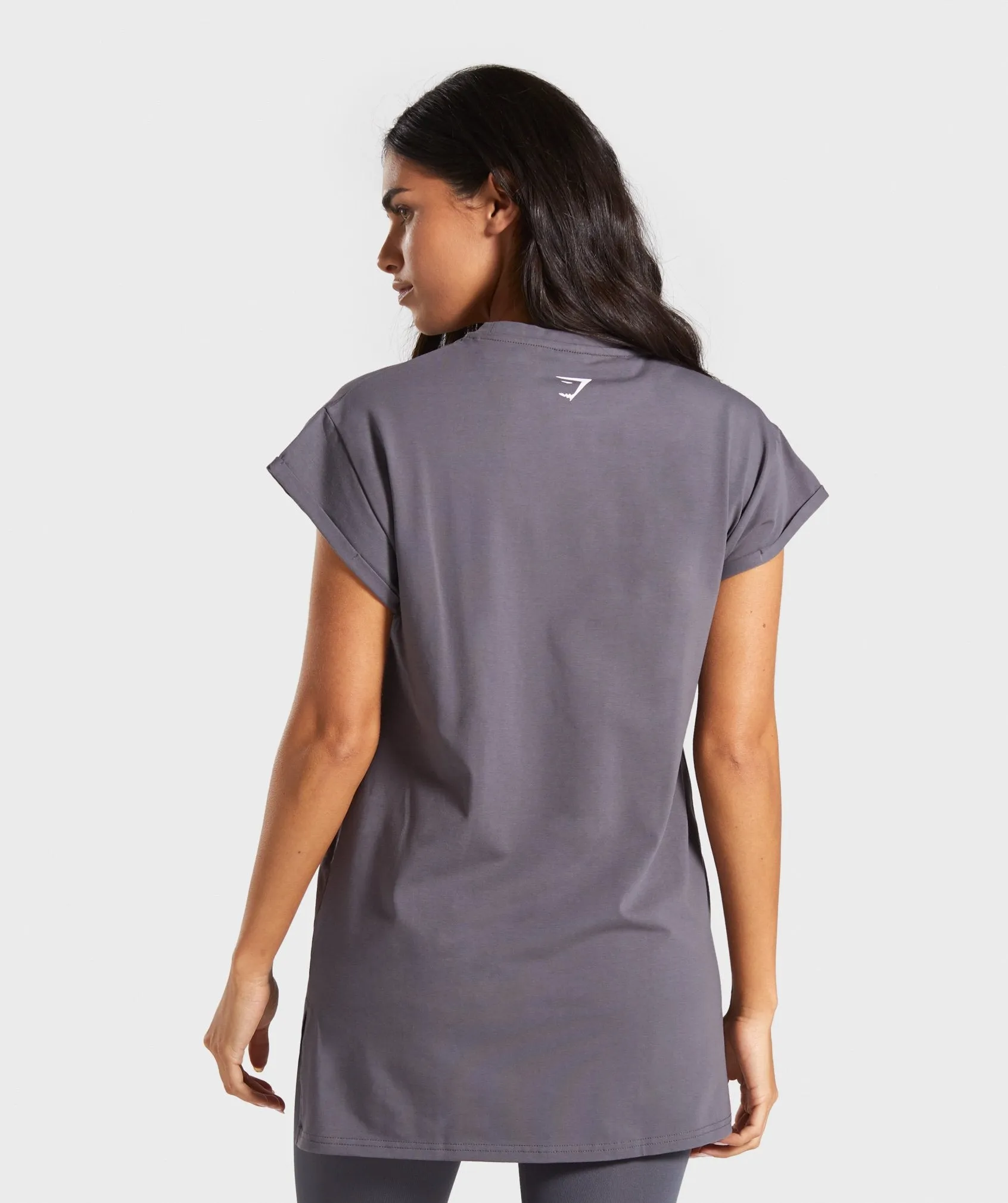 Gymshark Dash Longline Tee - Lavender