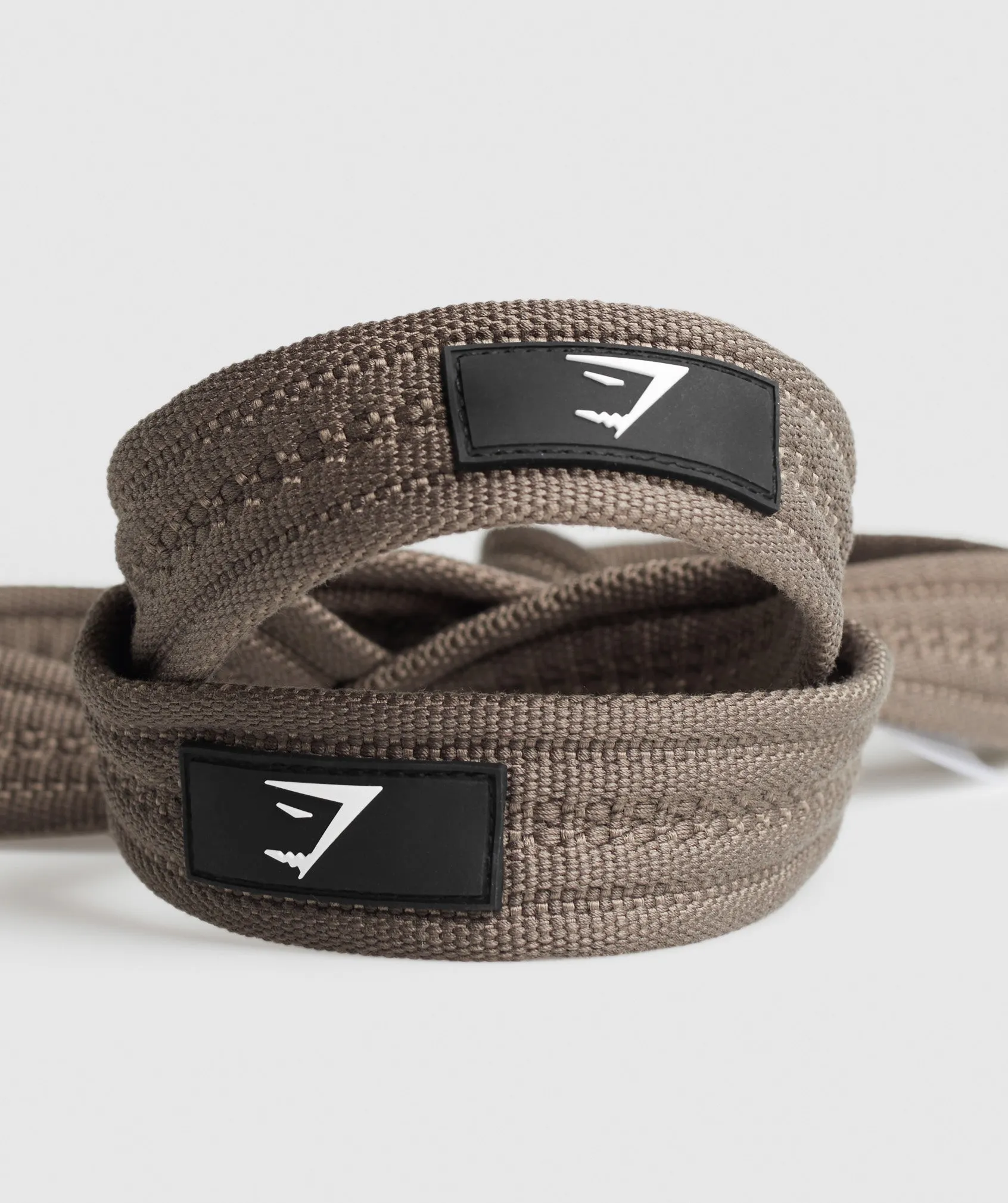 Gymshark Figure 8 Lifting Straps - Camo Brown