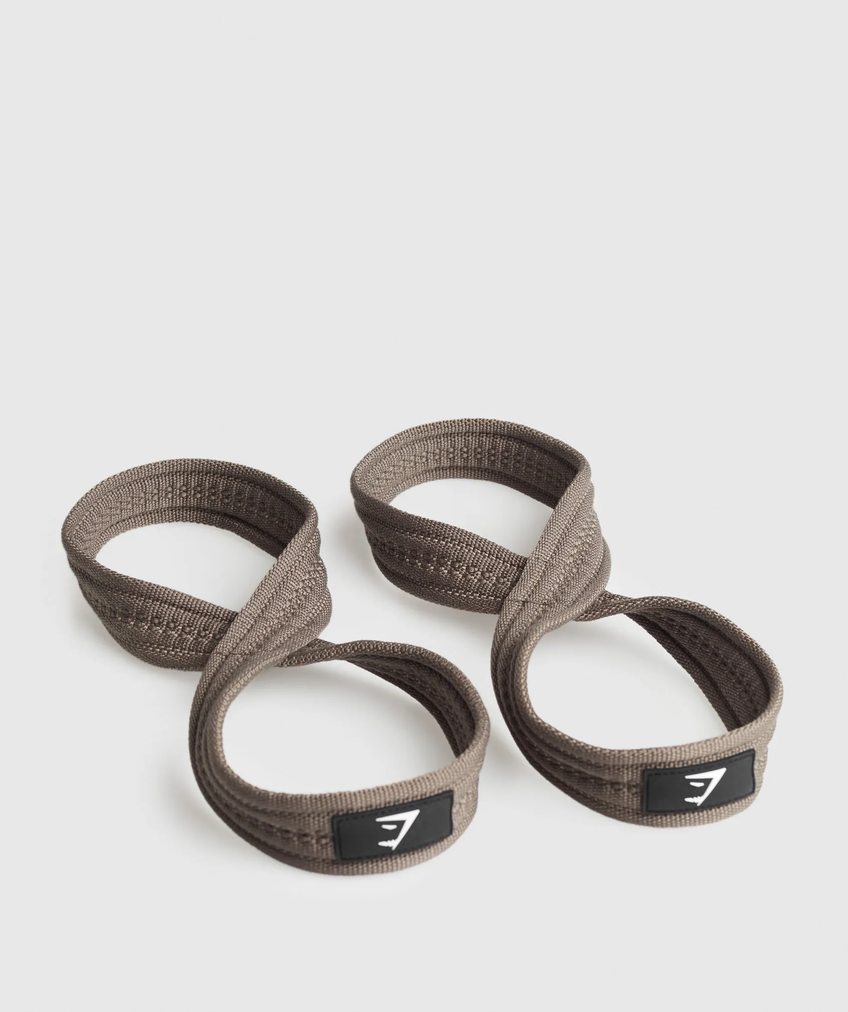 Gymshark Figure 8 Lifting Straps - Camo Brown