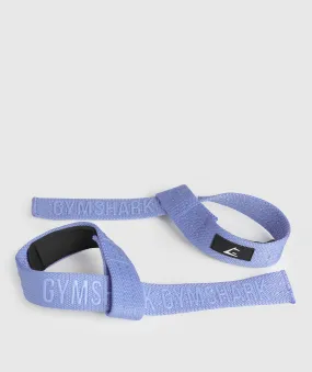 Gymshark Silicone Lifting Straps - Lift Blue