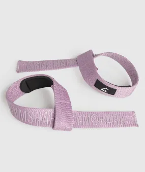 Gymshark Silicone Lifting Straps - Warm Lilac