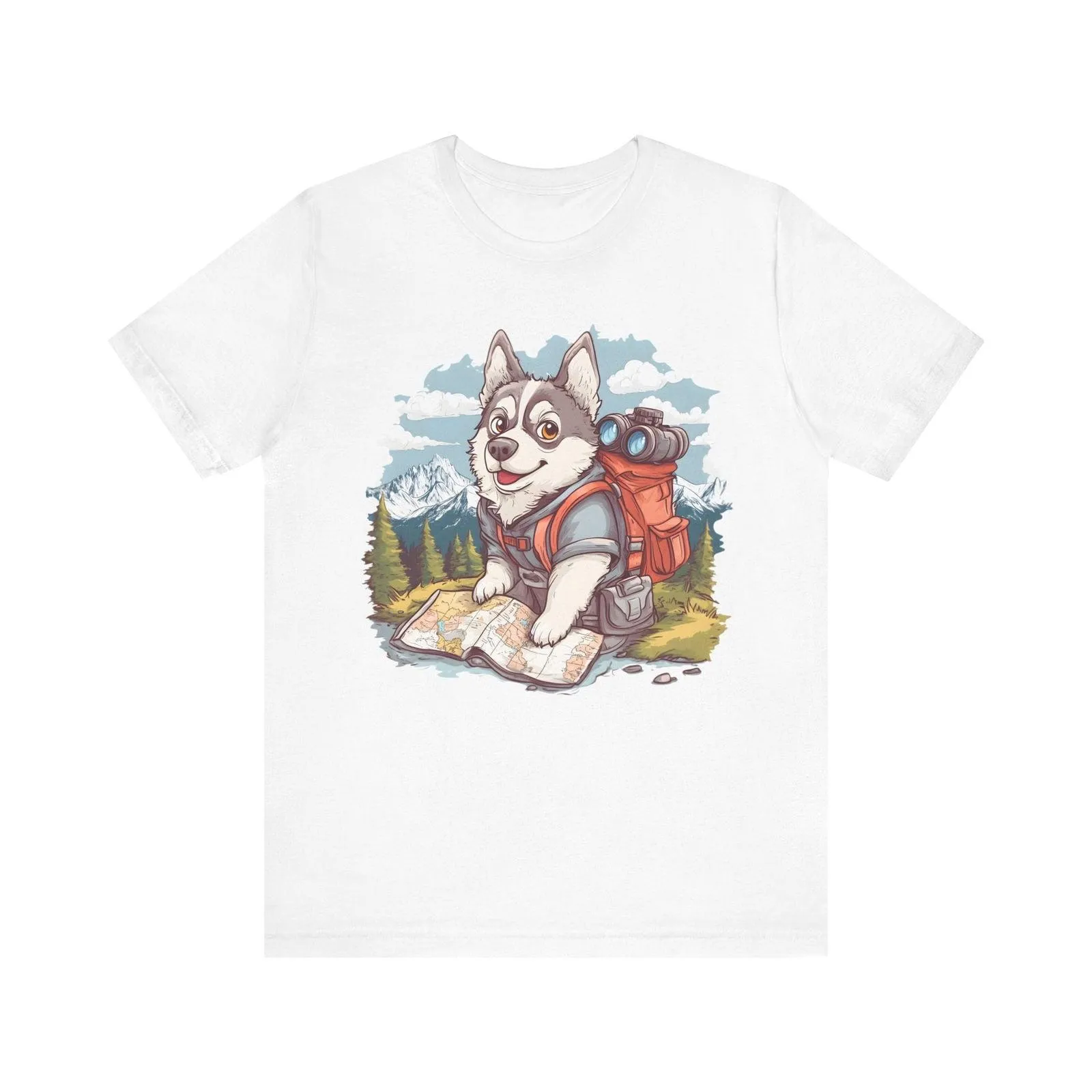 Hiking Trail Pup Explorer T Shirt