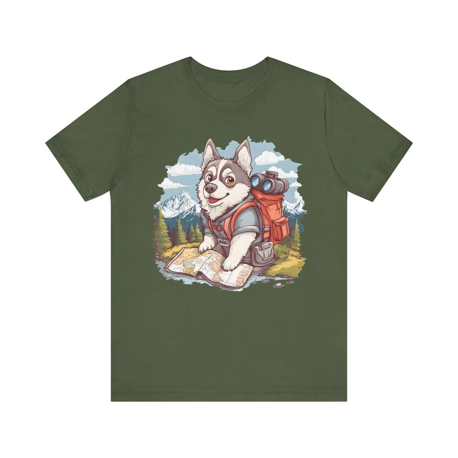 Hiking Trail Pup Explorer T Shirt