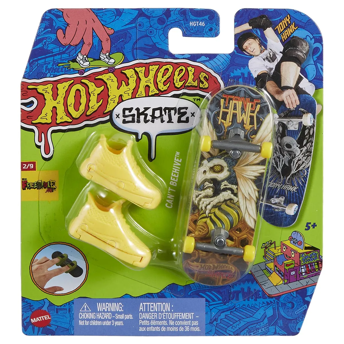 Hot Wheels Skate - Freestyle SK8 2/9 - Can't Beehive Fingerboard