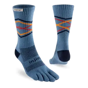 Injinji Trail 2.0 Midweight Crew Socks - Lake