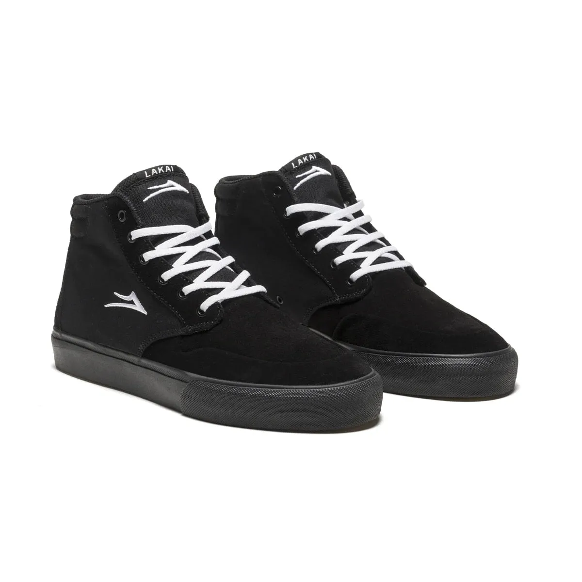 Lakai Riley 3 High Black / Black / Suede