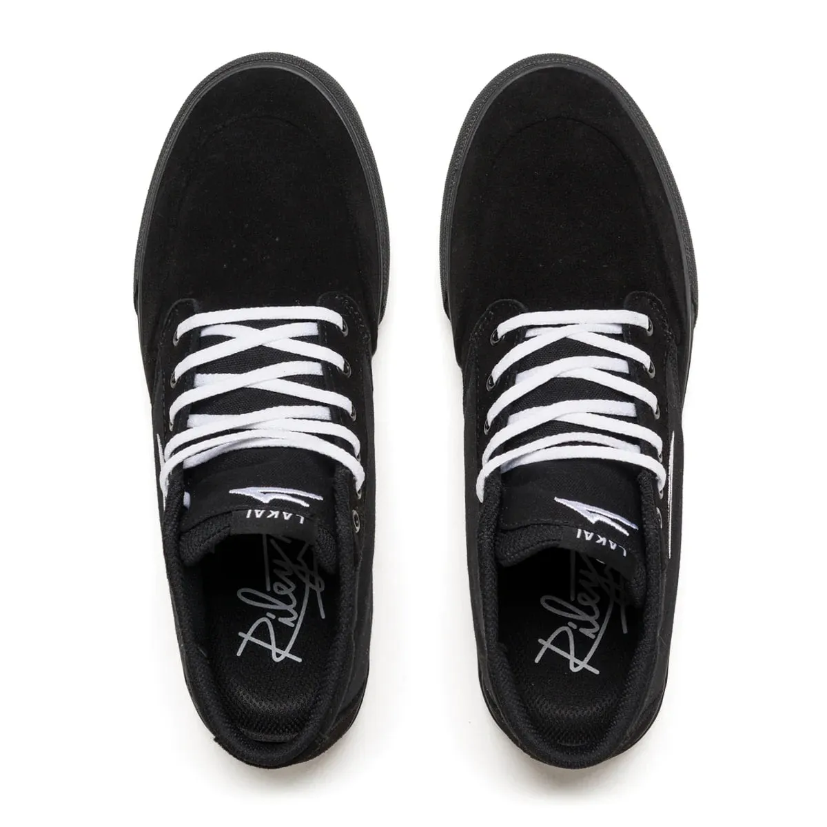 Lakai Riley 3 High Black / Black / Suede