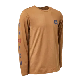 Long Sleeve Crew Dark Sand