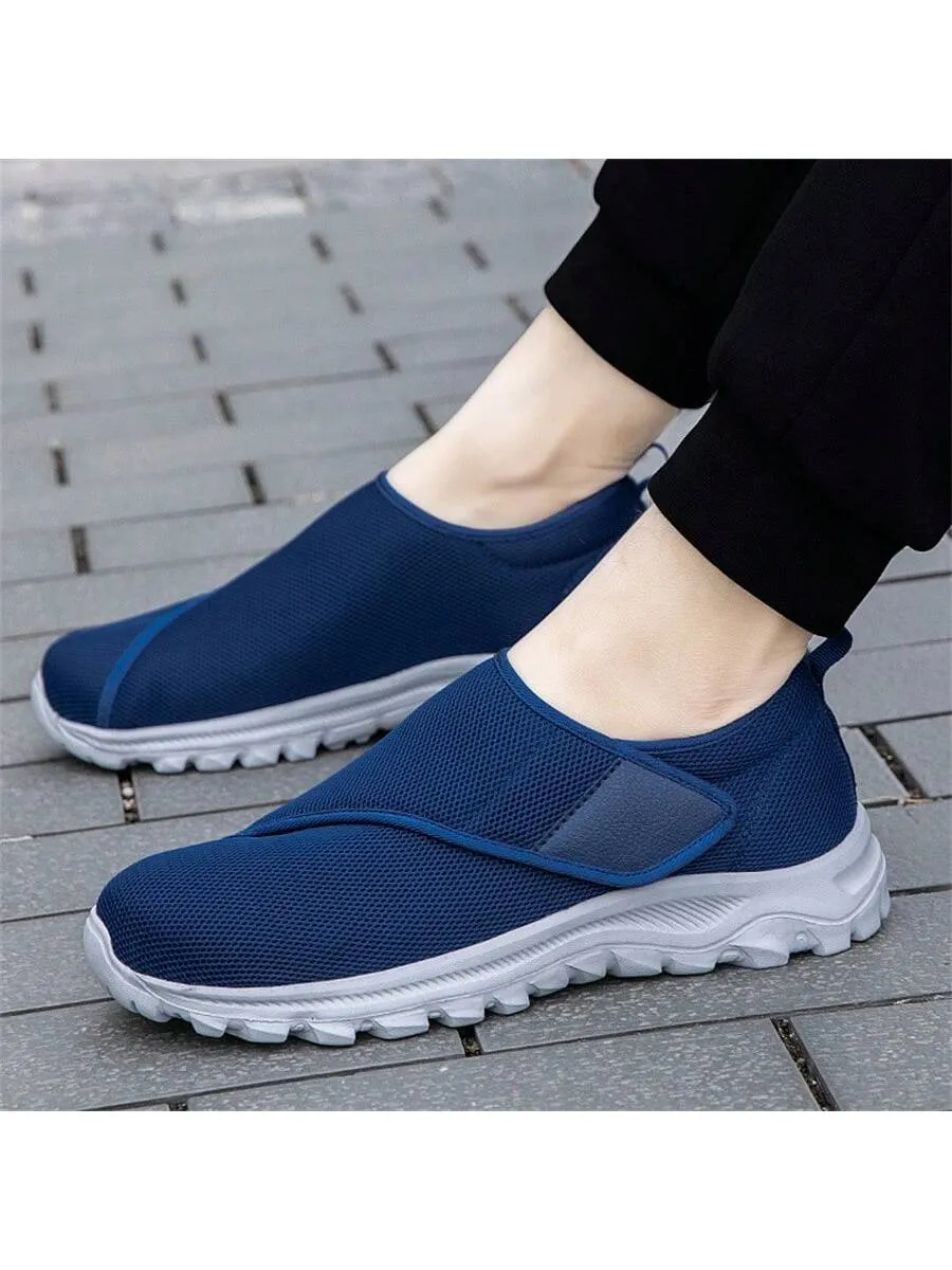 Men's Athletic Shoes, Spring/Summer Breathable Mesh, Wide Width And Toe Cap, Jogging/Hiking/Daily Use, Extra Wide Running Shoes, Lightweight/Comfortable, Non-Slip Travel Shoes