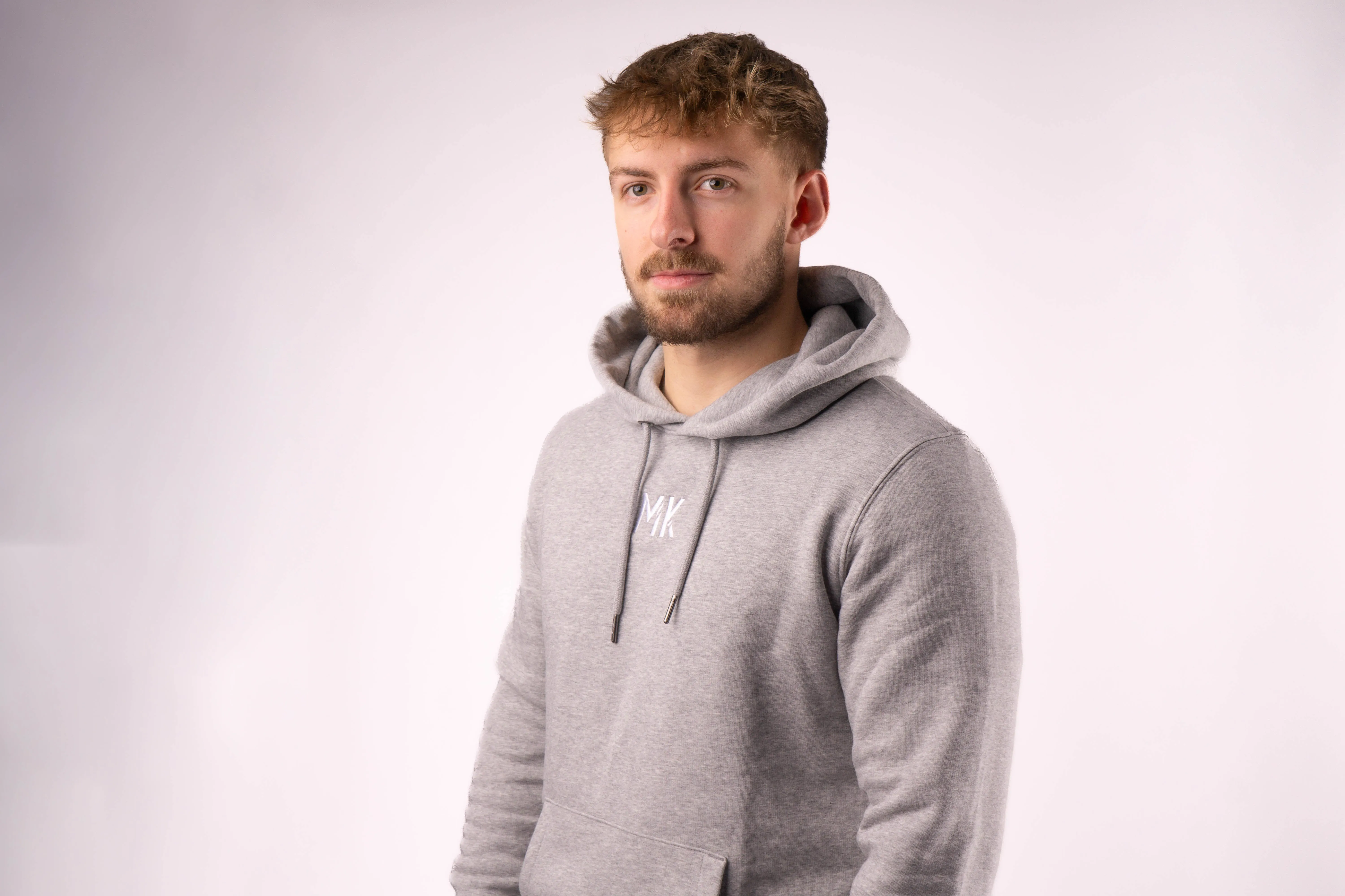 MK Hoodie - Grey Heather